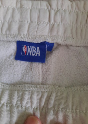 Beyaz Chicago Bulls Pamuklu Salaş Sweatpants - Görsel 3