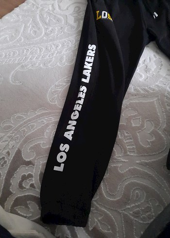 Siyah erkek Rahat Kesim Eşofman Altı - Görsel 3