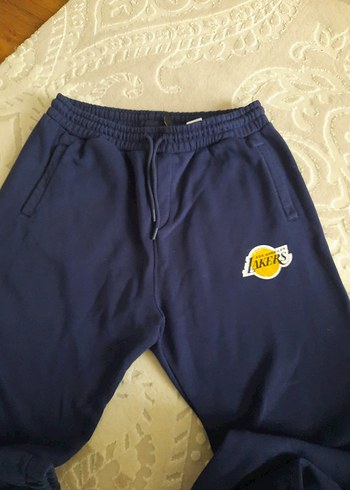 Lakers Baskılı Mavi Erkek Eşofman Altı - Görsel 3