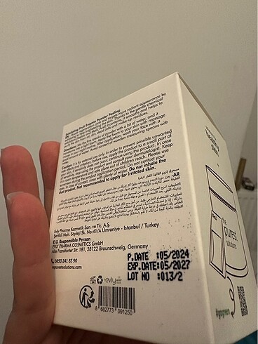  Beden Renk The purest solutions kırmızı peeling