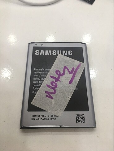 Samsung note 2 batarya