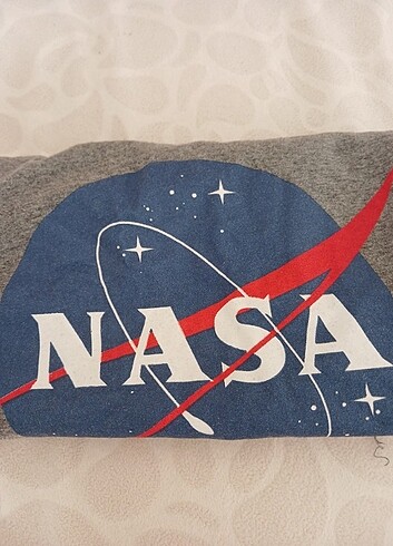 Gri NASA Tshirt