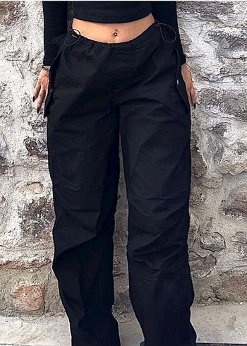 Siyah Salaş Kadın Sweatpant - Görsel 3