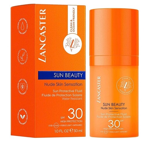 Lancaster 30 SPF Yüz Güneş Kremi