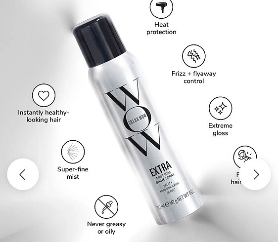 Diğer Color Wow Extra Mist-ical Shine Spray