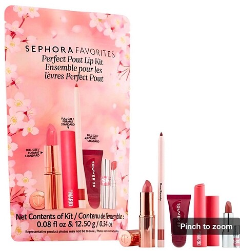 Sephora Favorites Ruj Seti