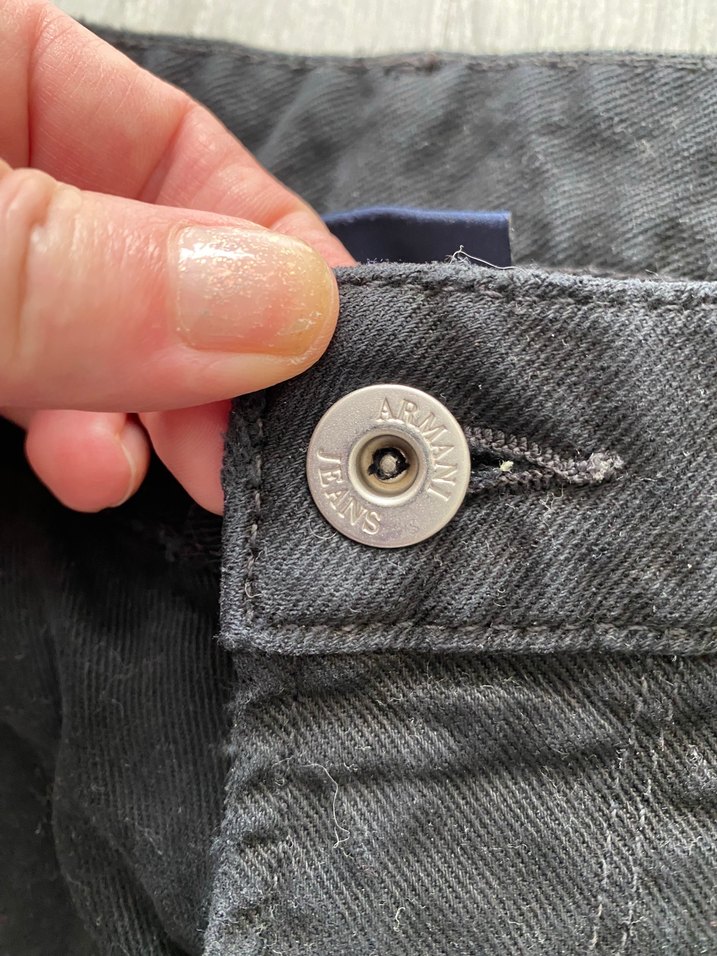 Armani Jeans Siyah Slim Fit Jean — görsel 4/7