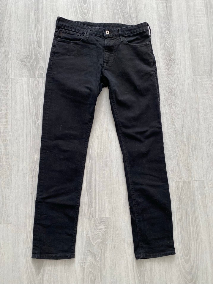 Armani Jeans Siyah Slim Fit Jean — görsel 3/7