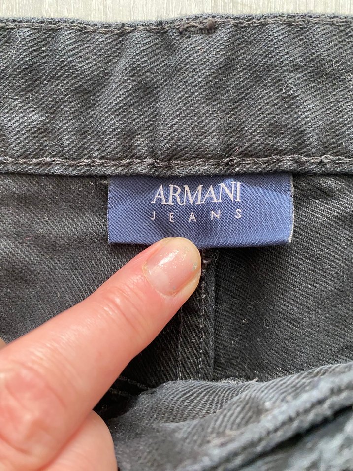 Armani Jeans Siyah Slim Fit Jean — görsel 6/7