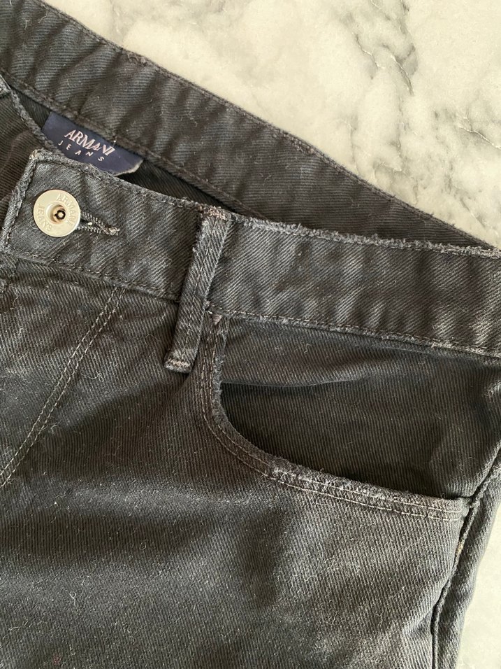 Armani Jeans Siyah Slim Fit Jean — görsel 7/7