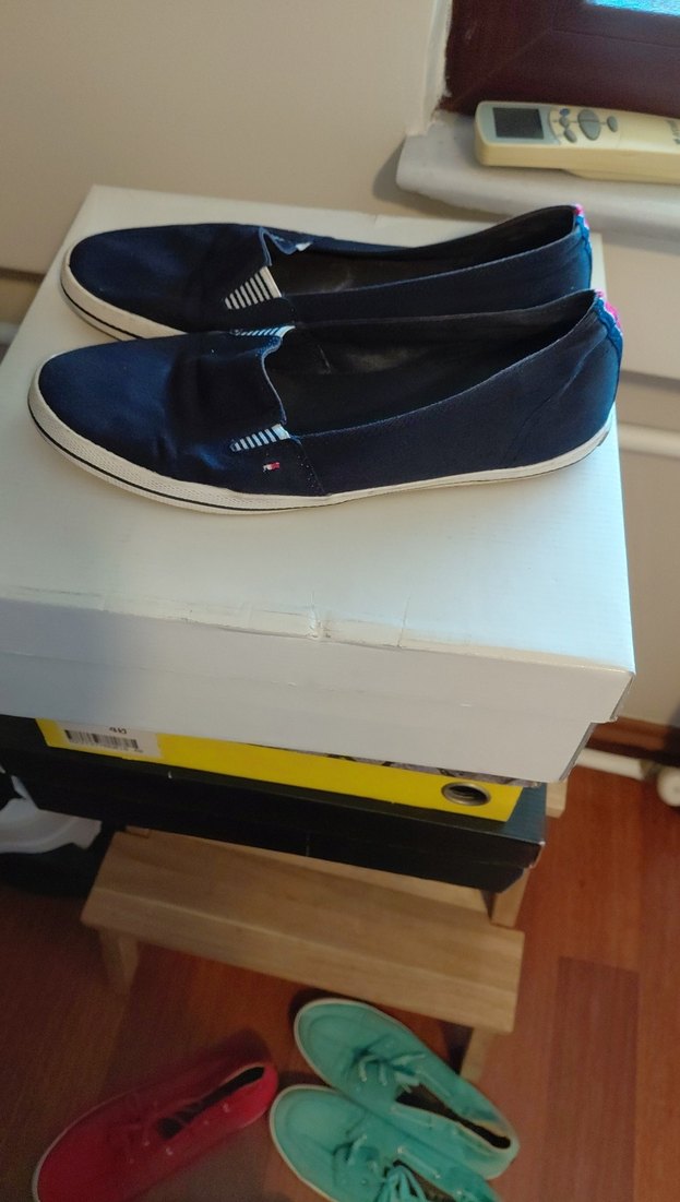 Tommy Hilfiger  kadınMavi Espadril - Görsel 3