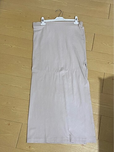 Bershka Bershka Midi Yırtmaçlı Etek