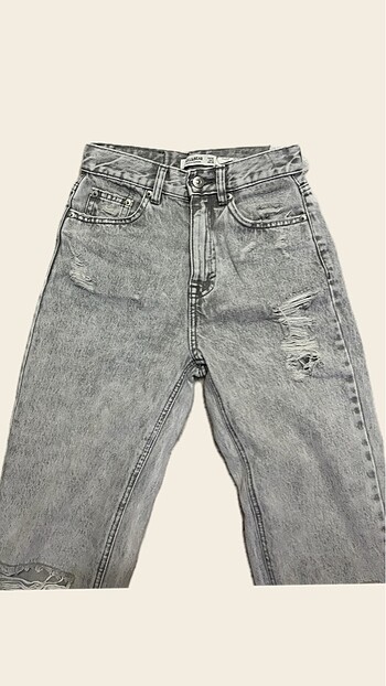 32 Beden gri Renk pull&bear kot