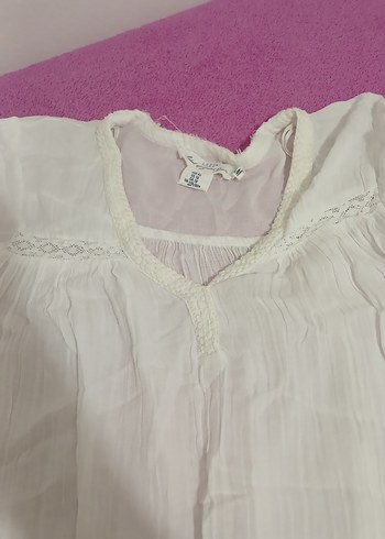 Keten Kısa Kollu Elbise - Görsel 2