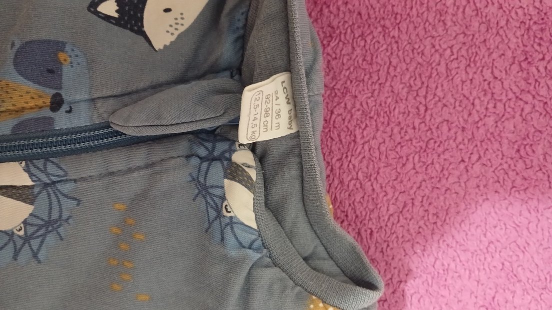 Mavi Bağlama Desenli Bebek Tulumu - Görsel 2