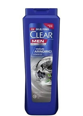 Clear Men Yoğun Arındırıcı Kömür şampuan 485ml