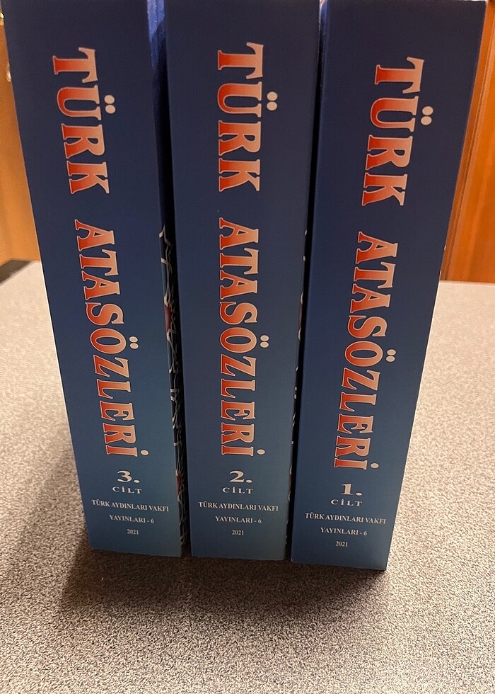 Türk atasözleri 1-2-3 cilt takım - Görsel 3