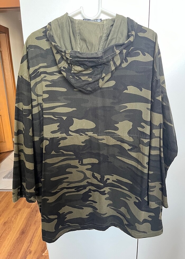 Kamuflaj desenli mevsimlik ceket - Görsel 2