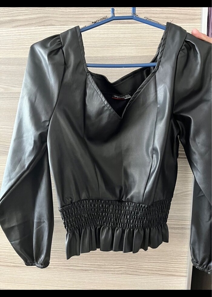 Deri bluz - Görsel 2