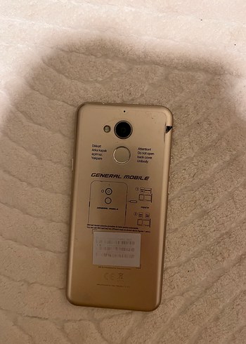 Bej Renkli Android Telefon general mobile - Görsel 6