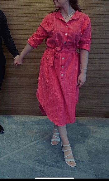 H&M Elbise pembe