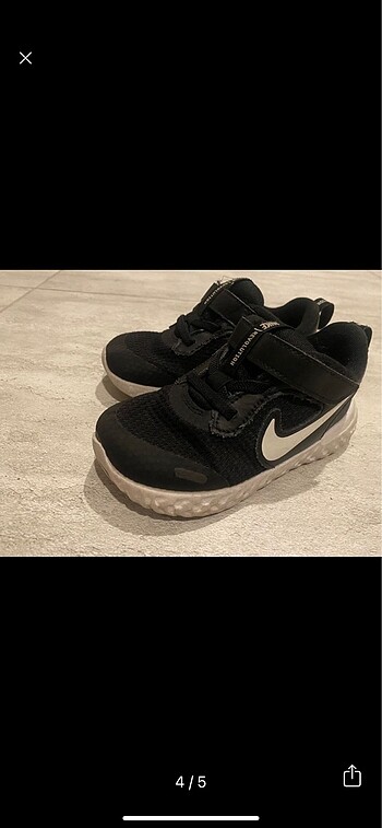 26 Beden siyah Renk Nike revolution 26 no