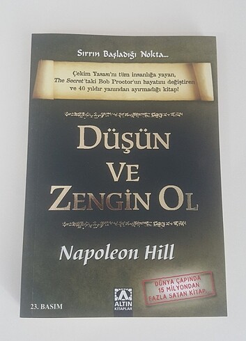Napoleon Hill Düşün ve Zengin Ol