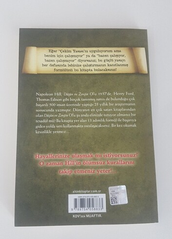  Napoleon Hill Düşün ve Zengin Ol