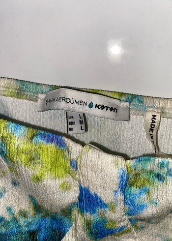 Renkli Tie-Dye Mini Büstiyer - Görsel 2