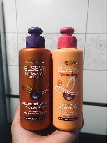 Loreal Elseve Durulanmayan Saç Bakım Kremleri