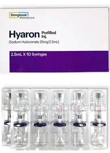 Hyaron 10x2.5 ml kapalı kutu gençlik aşısı 