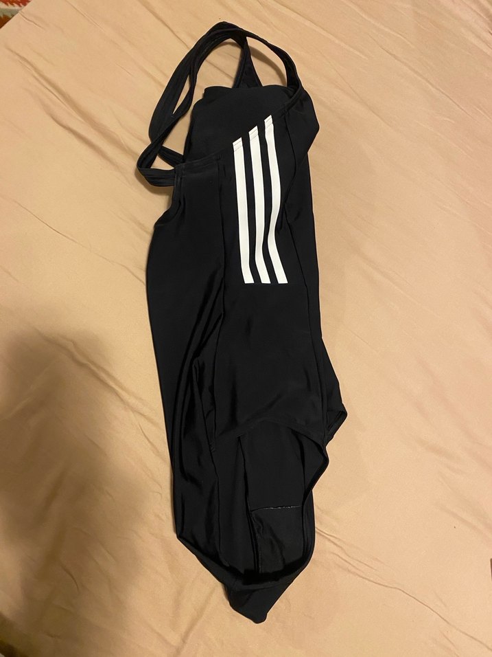 Siyah yüzücü adidas Kadın Spor Mayo - Görsel 3