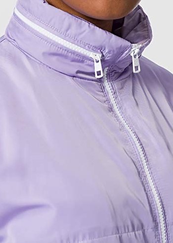 Calvin Klein Kadın Mor Fermuarlı Ceket - Görsel 9