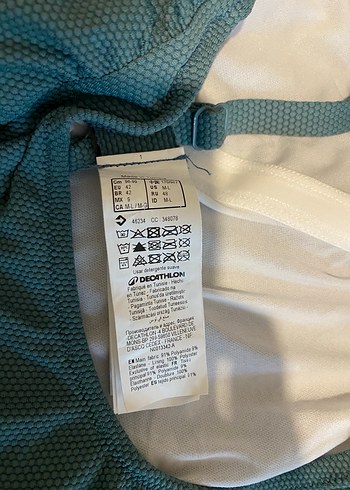 Yeşil Drapeli Kadın Mayo - Görsel 3