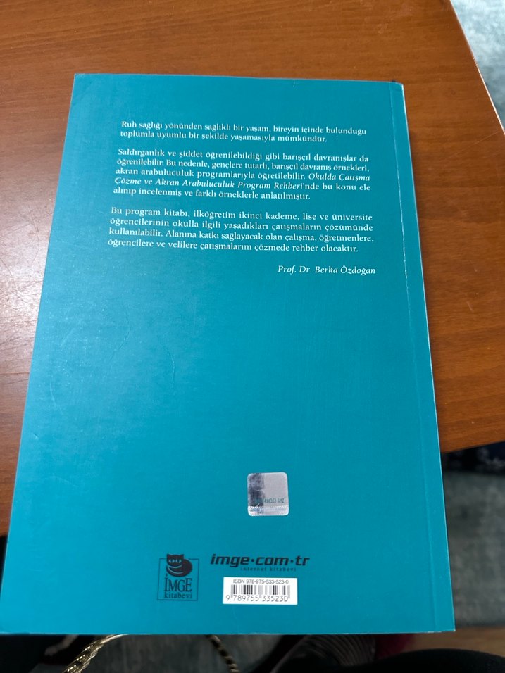 Okulda Çatışma Çözme ve Akran Arabuluculuk Kitabı - Görsel 2