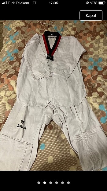 11-12 Yaş Beden PUM YAKA DOBOK