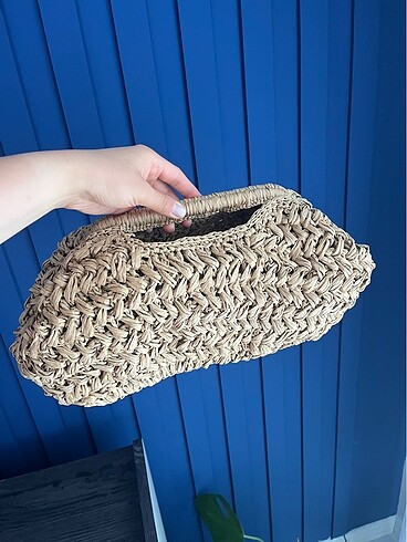 Beden Mango model rafta clutch çanta