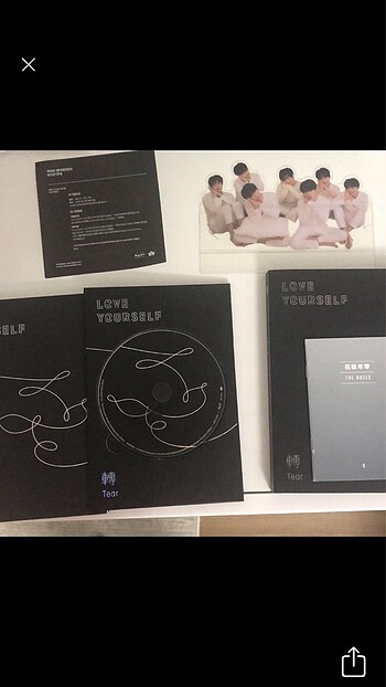 Bts Love yourself albüm Tear versiyon
