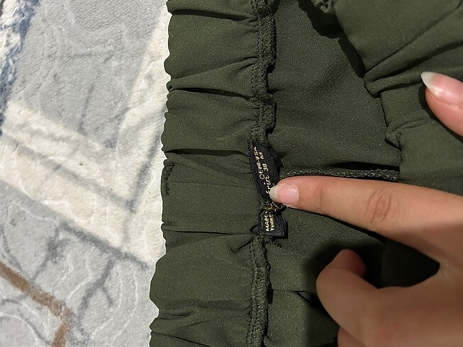 m Beden haki Renk Yeşil pantolon