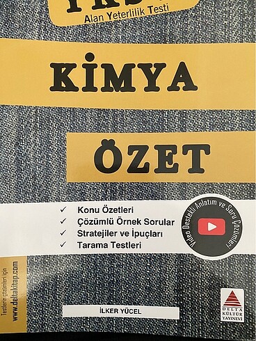 Ayt kimya özet