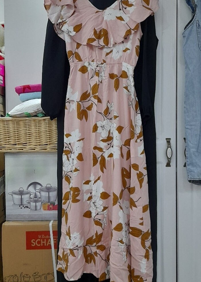 Defacto etiketli elbise - Görsel 2