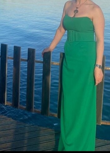 Trendyol gece elbisesi  - Görsel 2