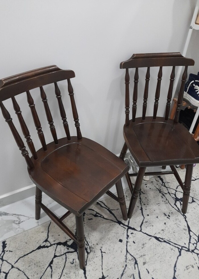 Antika sandalye 2 adet - Görsel 2