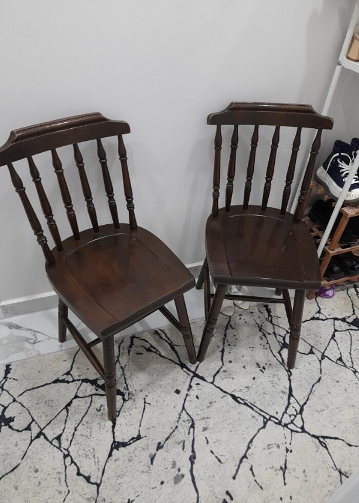Antika sandalye 2 adet - Görsel 3