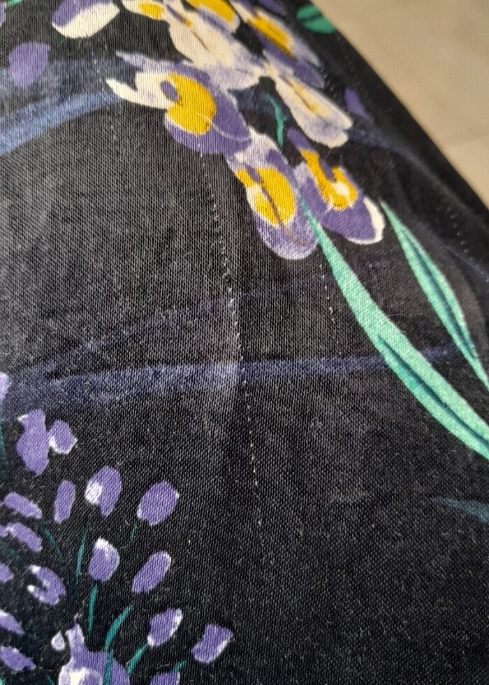 Pamuk saten elbise - Görsel 4