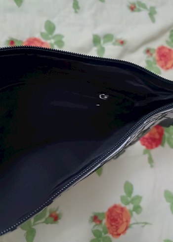 Beyaz Desenli Kadın Omuz Çantası - Görsel 4