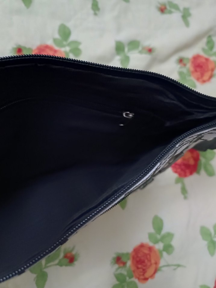 Beyaz Desenli Kadın Omuz Çantası - Görsel 4