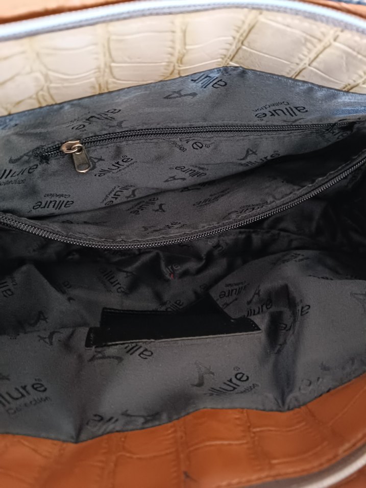 Kahverengi Deri Bohem Kadın Çanta - Görsel 2