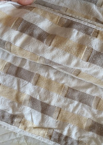 Bej Gri Desensiz Minder Kılıfı - Görsel 6