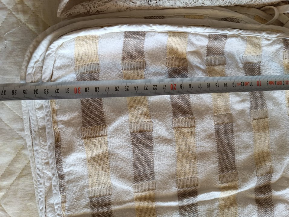 Bej Gri Desensiz Minder Kılıfı - Görsel 3